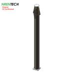 25m locking pneumatic telescopic mast 150kg payloads-NR-4.4-25-150L-10S-98-316