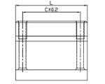 Linear bearings SMA-AJ...B - Shaft Supporting Housing SMA10AJ