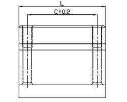 Linear bearings SMA-AJ...B - Shaft Supporting Housing SMA13AJ