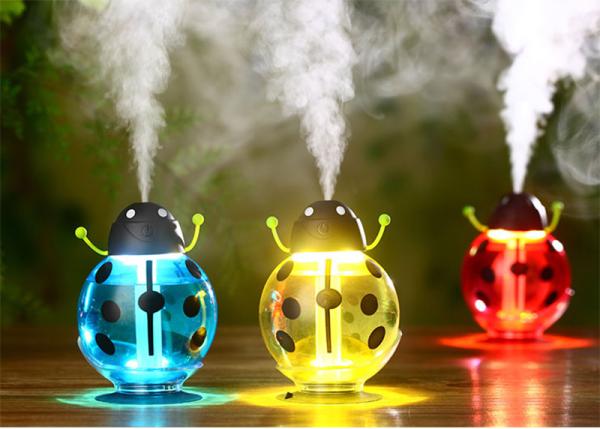 LED Beetle shape humidifier usb air pleasure humidifier and freshener air