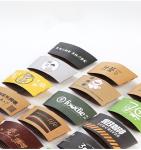 Disposable 16Oz Thickened Paper Coffee Cup Sleeves ODM OEM