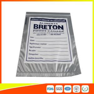 China Custom Printed Zip Lock Safeguard Specimen Bag For Medical / Laboratory wholesale