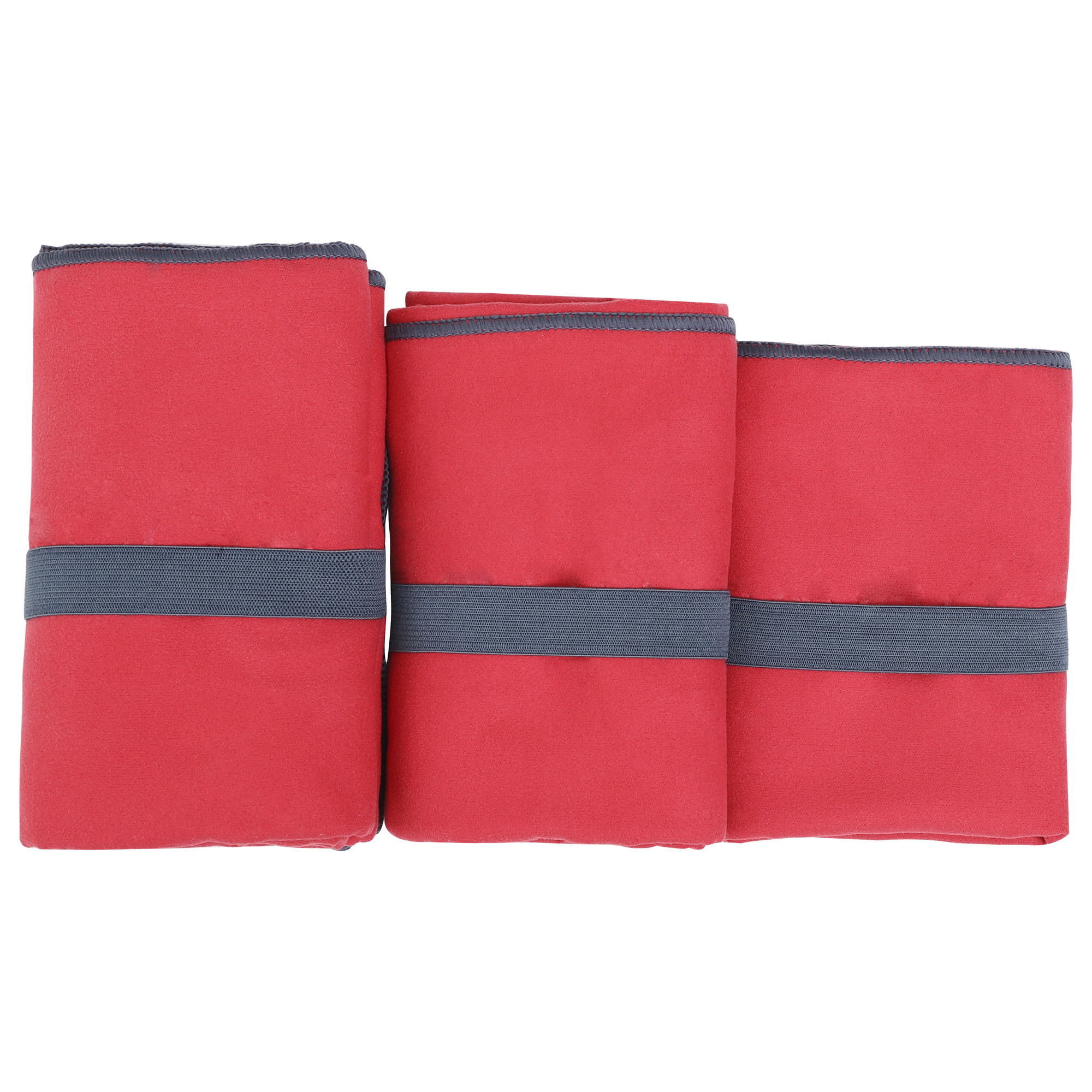 Custom Red Fitness Sports Microfiber Gym Towel Easy Take 90x180