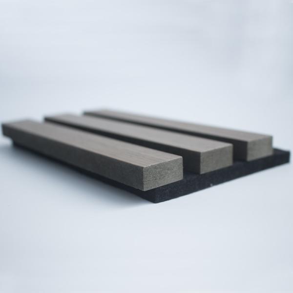 600*2400*21mm 3 Sides Coated Slat Wood Absorbing Application Meeting Room