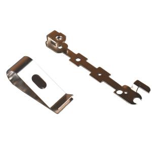 China Nickeled Alu Automotive Metal Clips Custom Metal Stamping Services wholesale