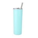 Stainless Steel 30oz 20oz 15oz Straight Sublimation Tumbler With Straw And Lid