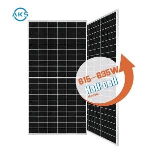 China 615W Huasun Solar Panels 620W 625W 630W 635W Black Aluminium Frame Solar Panel wholesale