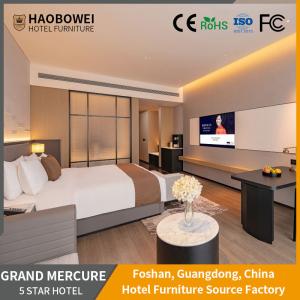 China Hotel Furniture Foshan Modern Luxury Set Apartment Headboard Custom King Size Bedroom wholesale