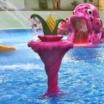 Climbing Plant Spray Water Park Splash Pad Equipment Environmental Friendly