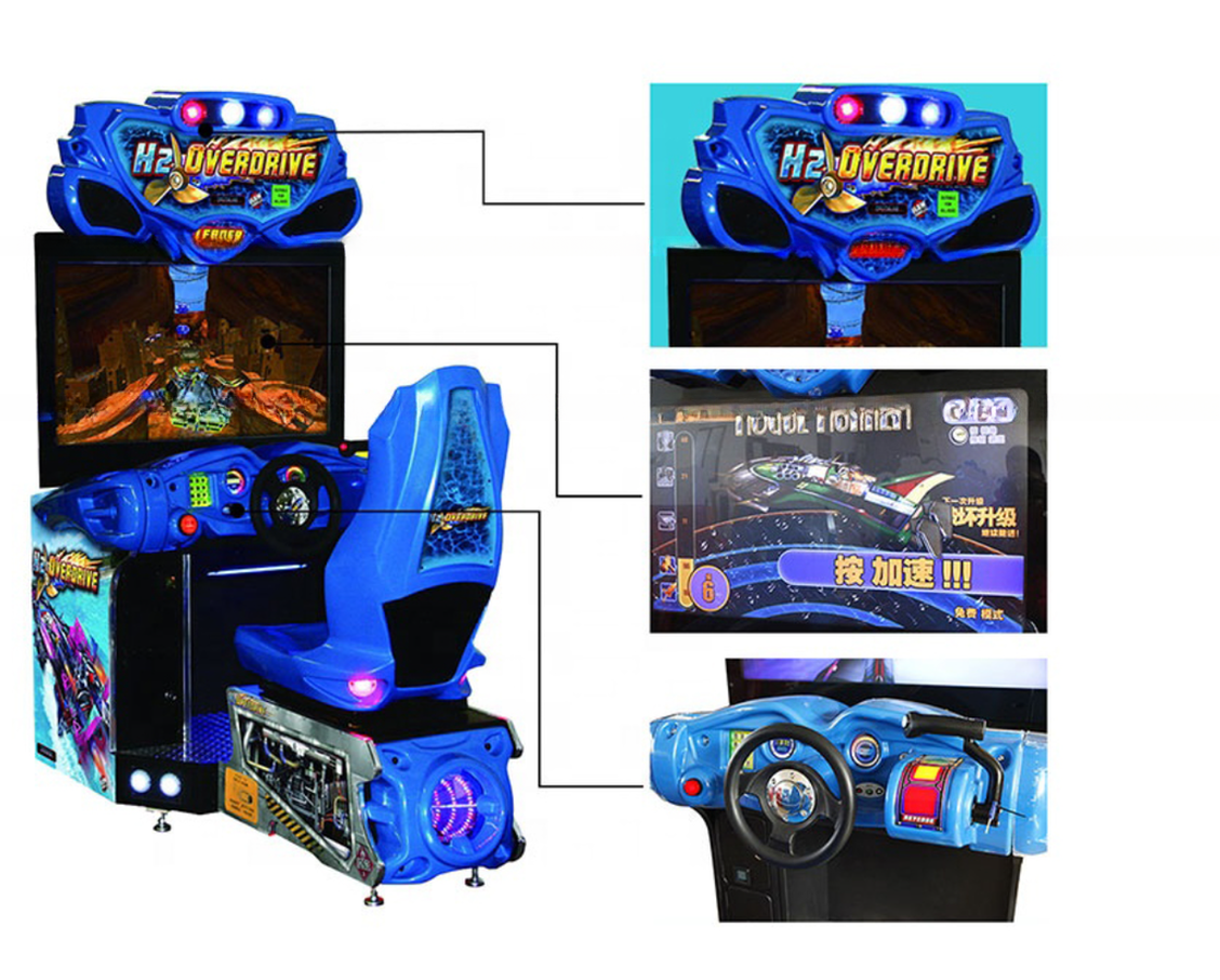 Guangzhou 3D Video Car Driving Arcade Simulator Racing Game Machine
