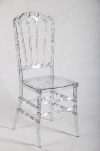 China Polycarbonate crystal royal chair hot selling Europe wholesale