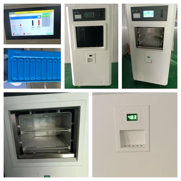Auto Door Low Temperature Plasma Sterilizer Data Storage Cassette Hydrogen Peroxide Sterilizer