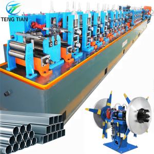 China ERW Cold Cut Pipe Mill Machine For Carbon Steel Round Pipe wholesale