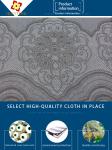 Royal Pattern Knitted Double-Sided Jacquard Mattress Pillow Skin Friendly