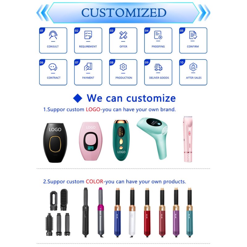 Electric PTC Digital Display Multi-speed Fast Heating Temperature Adjustment Negative Ion Hair Care Household Hotel