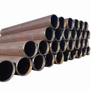 China ASTM A53 Ms Grade B Circular Carbon ERW Black Iron Pipe LASW Welded Hollow wholesale