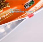 Side Gusset Plastic Aluminum Foil plastic Pet dog Food Bag with slider zipper,