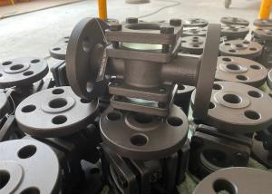 China DIN Double Borosilicate Window Flanged Sight Glass With PTFE Glasket wholesale