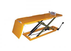 China TC500 Hydraulic Motorcycle Lift Table Hydraulic Stationary Lift Platform for Lifting Motorcycle Capacity 500kg on sale