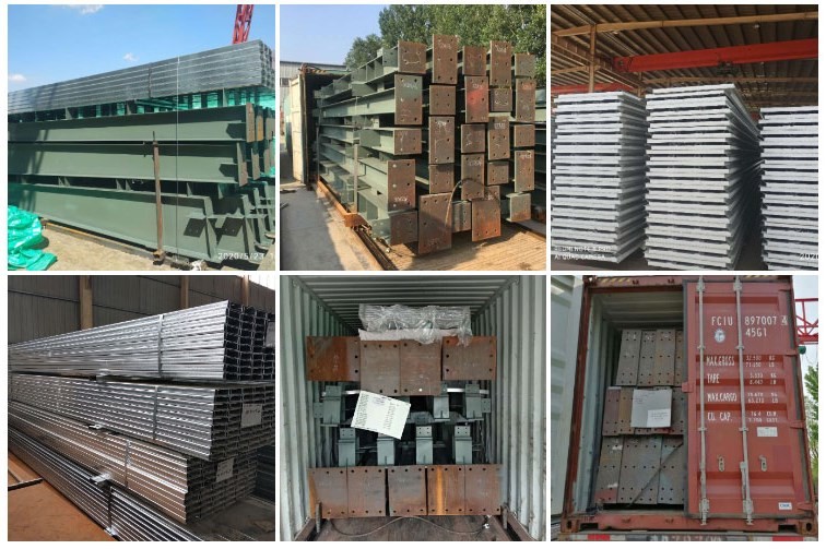 XDEM Prefabricated Light Steel Structure Storage Warehouse Buildings Workshop Villa Greenhouse