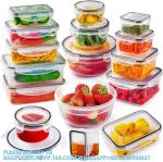 Food Storage Containers With Airtight Lid Container Sets Kitchen Organization,