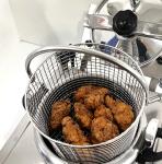 Professional 16L Desktop Fried Chicken Stove Electric Heating For Commercial
