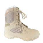 GENUINE LEATHER Midsole High Top Boots Perfect for Winter and Autumn Outdoor