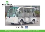Battery Operated Electric Sightseeing Car With 11 Seats Low Noise Long Service