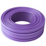 Wholesale Bulk CAT7 SFTP 23AWG PVC Purple Cable IEC60332-1 for Reliable Networks