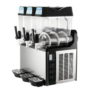 China Granita Smoothie 12l Ice Slush Puppy Machine With Three Bowl CE wholesale