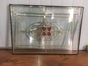 China Mosaic Decorative Glass Panels , Energy Saving Decorative Glass Sheets wholesale