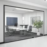 German Partition Technology Double Layer Modern Frameless glass office