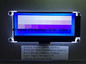 China 240X80 Dots Graphic COG STN FSTN LCD Display With LCD Backlight on sale