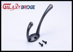 Polished Brass Coat Hooks Black Jacket Holder Zinc Cap Hanger Pearl Silver