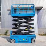 12m Electric Scissor Lift Self Propelled Scissor Lift Platform With CE