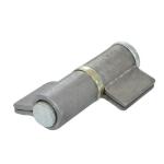 Welding hinge heavy duty H606B with a simple steel ball bearing for iron gate,