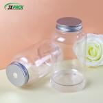 Screen Printing PET Screw Cap Water Bottles 500ML For Takeaway Milk Tea