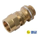 Double Seal Unarmoured Explosion Proof Cable Gland KBM 09 10 Series