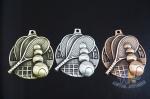 Custom Zinc Alloy Tennis Or Badminton Metal Engraved Medals, Sports Marathon