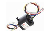 25.4mm Hole Precious Metal Through Bore Slip Ring With Low friction