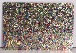 China 4mm sweetheart confetti glitter custom printed cast acrylic sheet glitter acrylic sheet 12 x 20 wholesale