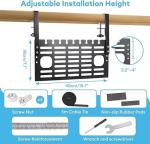 Non-folding Cable Management Under Desk Keep Your Cables Hidden and Organized
