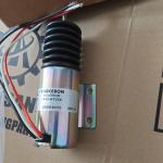 24V Stop Solenoid 119-7017 1237532 0814155 For Caterpillar PM-465 PS-150C CB