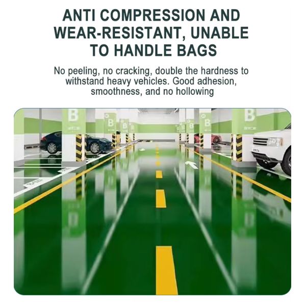 Wear Resistant Bright Floor Paint Two Component Exterior Epoxy Floor Coating