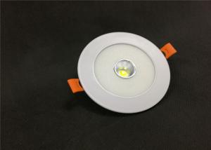 China Two Color 6W+6W COB Led Downlight Recessed Round Ceiling CRI 70 For Restaurants wholesale