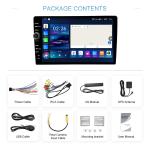 Universal 9 10inch Double DIN Car Video Android GPS 8-Core 4 64GB 4G CarPlay DSP