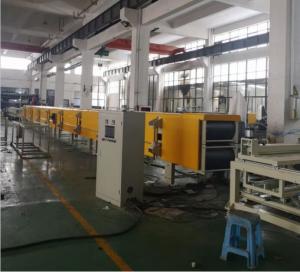 China 16mm PU Sandwich Panel Rubber Belt Production Line For Low Budget Customers on sale