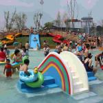 Fiberglass Water Pool Slide in Medium Water Playground ( XPH-001 )
