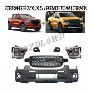 China Raptor Style 4x4 Body Kits For Ford Ranger 2022 XLT Upgrade To Raptor Bumper Body Kit on sale