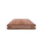 Superior Brown Aluminum Decking for Decks and Patios Wood Grain Texture Optional